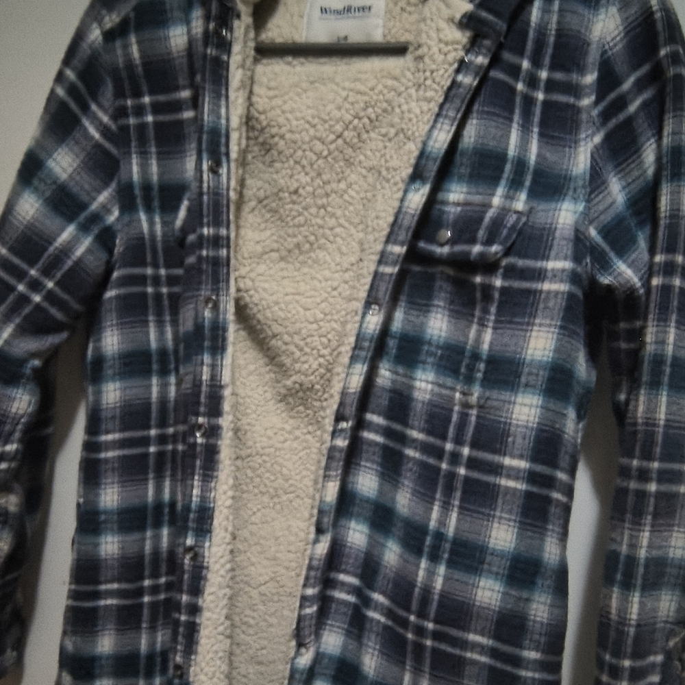 WindRiver Women's Blue Plaid Jacket